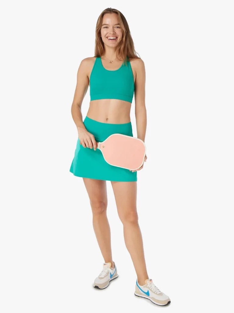 Nwt Fair Harbor Corliss Active Golf Tennis Skort In Emerald Green Women’s Xs — image 3 of 8
